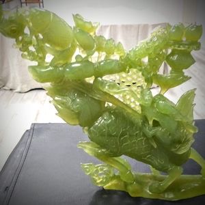 Amazing large Jade carving with incredible detail